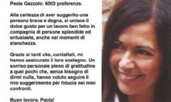 Paola Gazzolo: 6003 preferenze