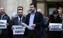 Salvini: "M5S-Pd? Milioni in piazza"