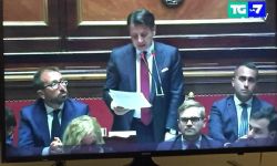 Conte formalizza al Senato la crisi aperta da Salvini