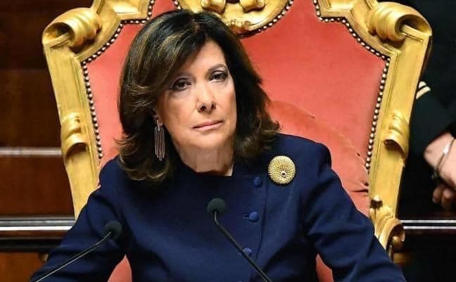 124 voli di Stato per madame Casellati Serbelloni-Mazzanti-Viendalmare