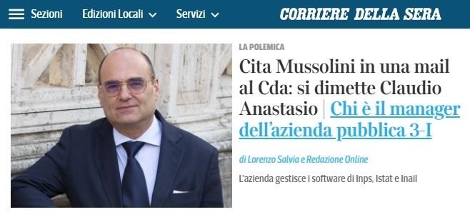 Anastasio, il penultimo dei Mohicani..