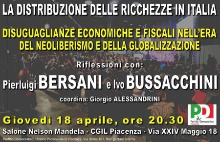 Evento Bersani Bussacchini.